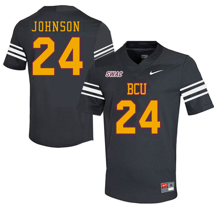 Men-Youth #24 Jordan Johnson Bethune-Cookman Wildcats 2023 College Football Jerseys Stitched Sale-Ch